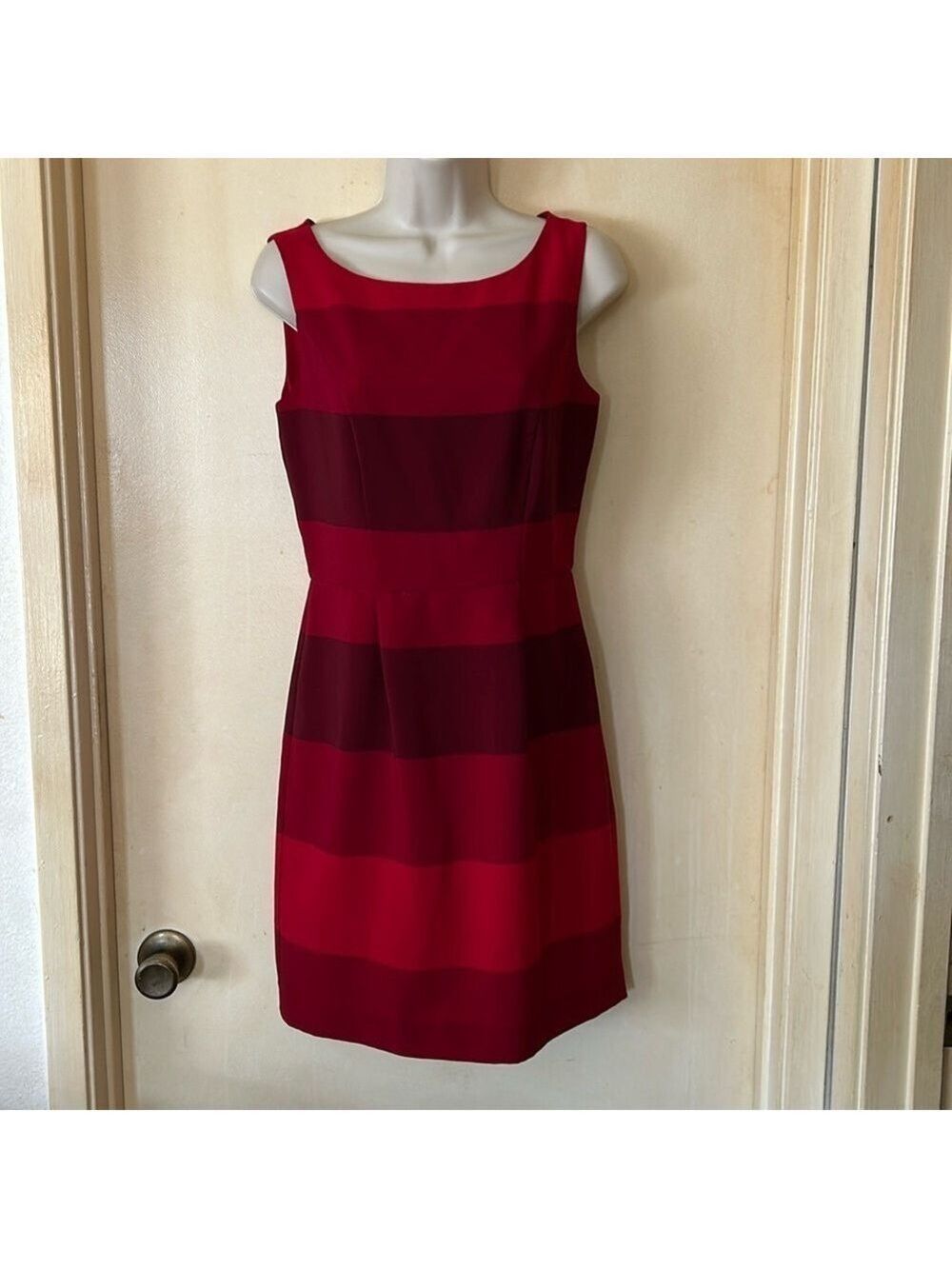 Banana Republic Red Striped Dress size 0